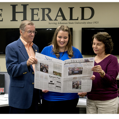 Roy and Pat Ockert Herald Editor Scholarship